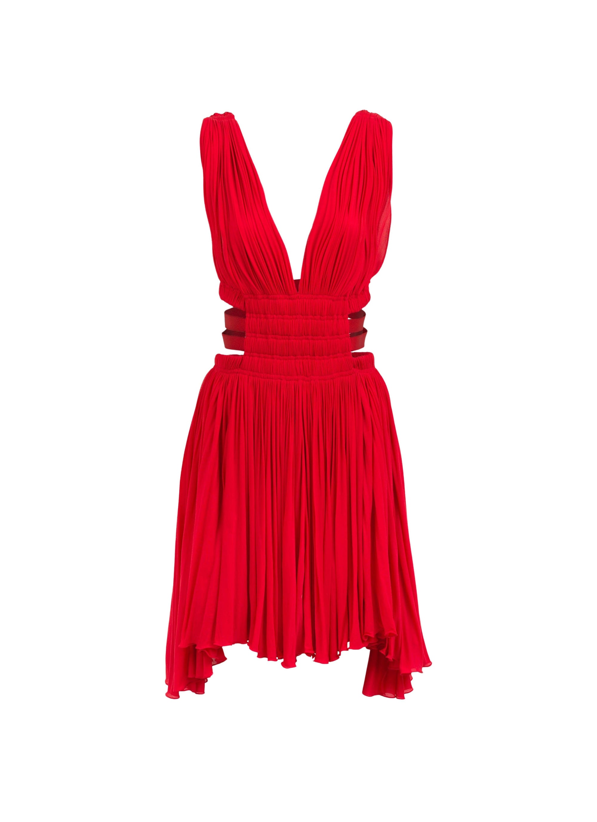 Robe sans manches courte - Ecarlate