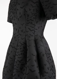 Regular sleeveless dress - Black intense