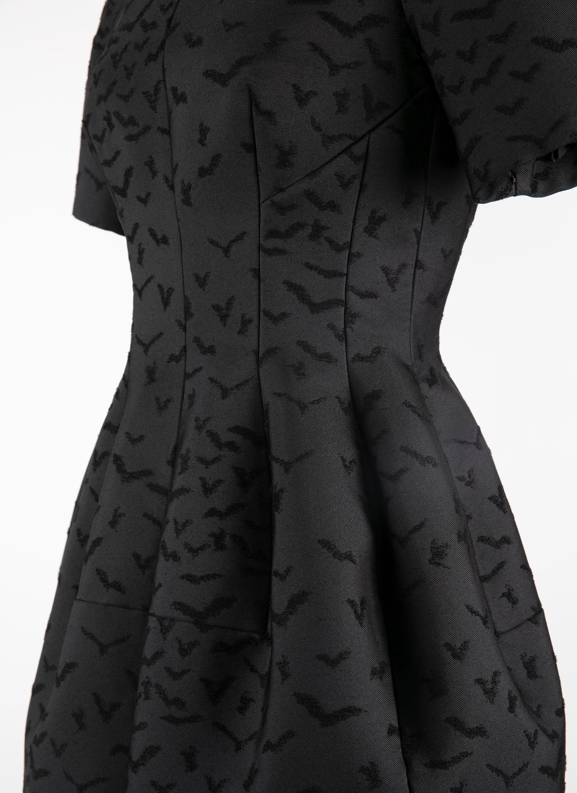 Regular sleeveless dress - Black intense