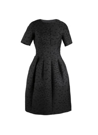Regular sleeveless dress - Black intense
