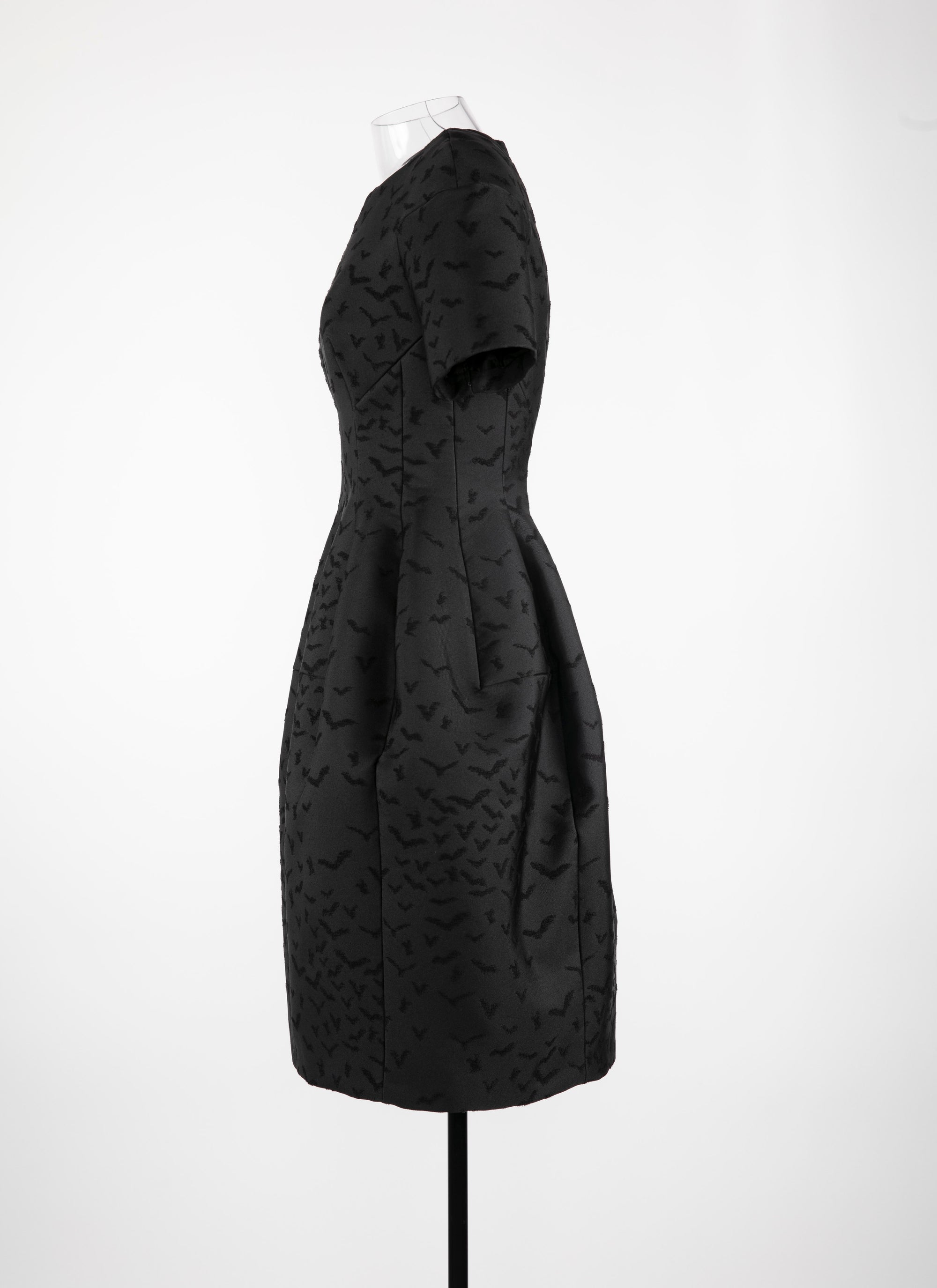 Regular sleeveless dress - Black intense