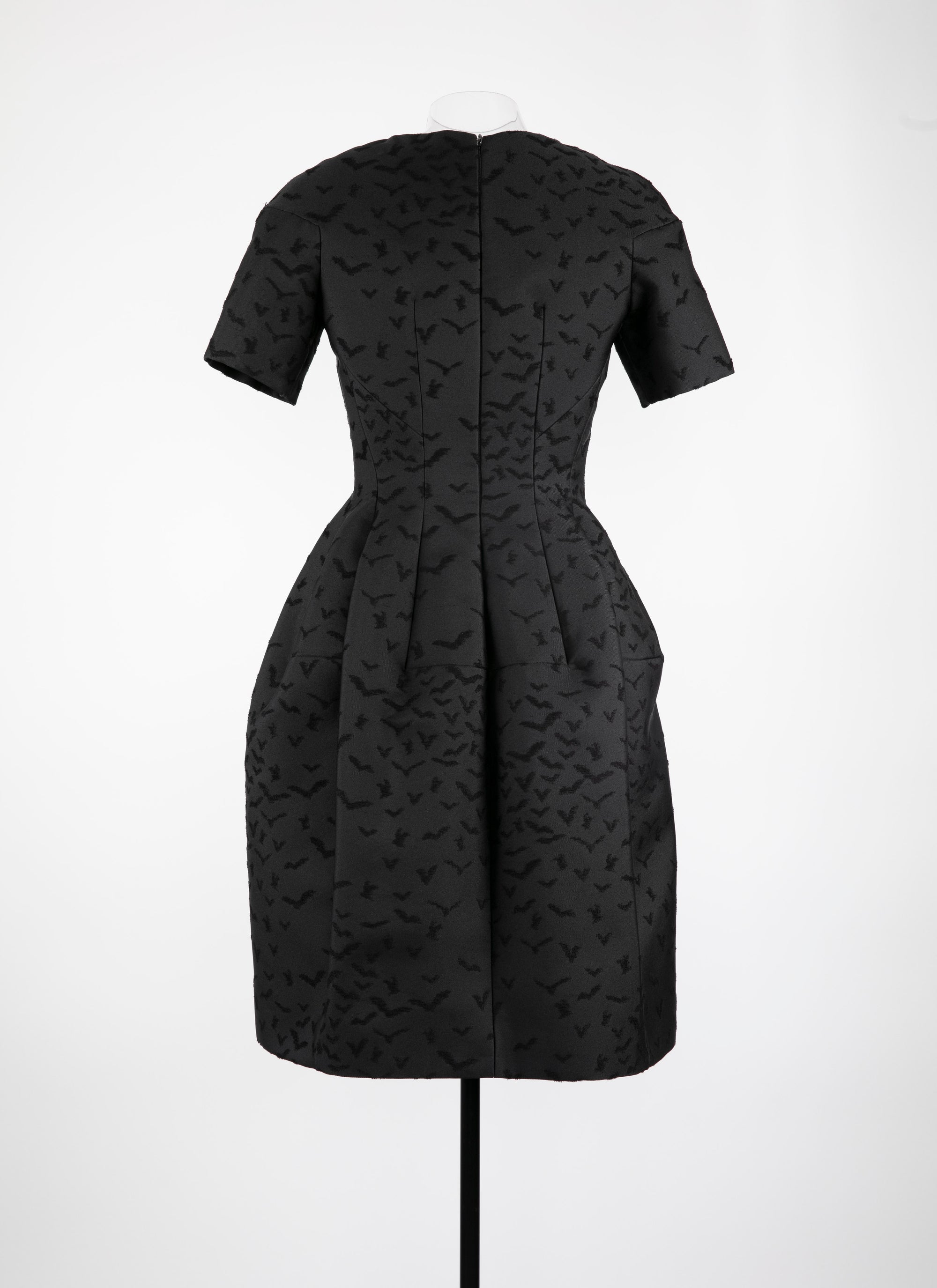 Regular sleeveless dress - Black intense