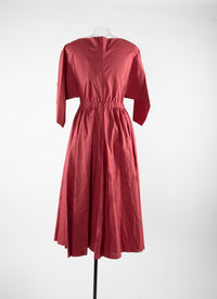 Robe longue à manches longues - Madras