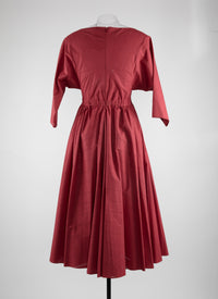 Robe longue à manches longues - Madras