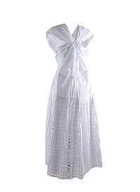 Robe longue sans manches - Blanc