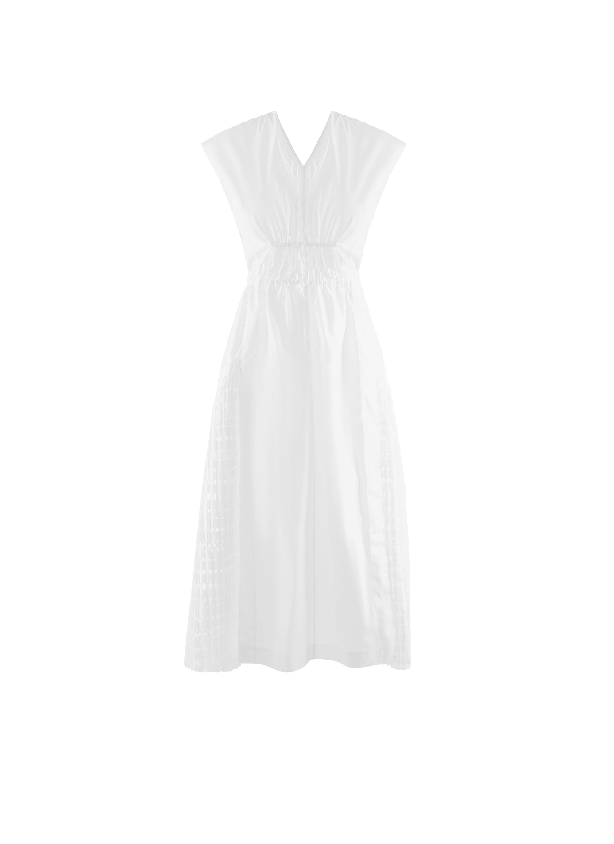 Robe longue sans manches - Blanc
