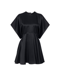 Short sleeved dress - Black Alaïa