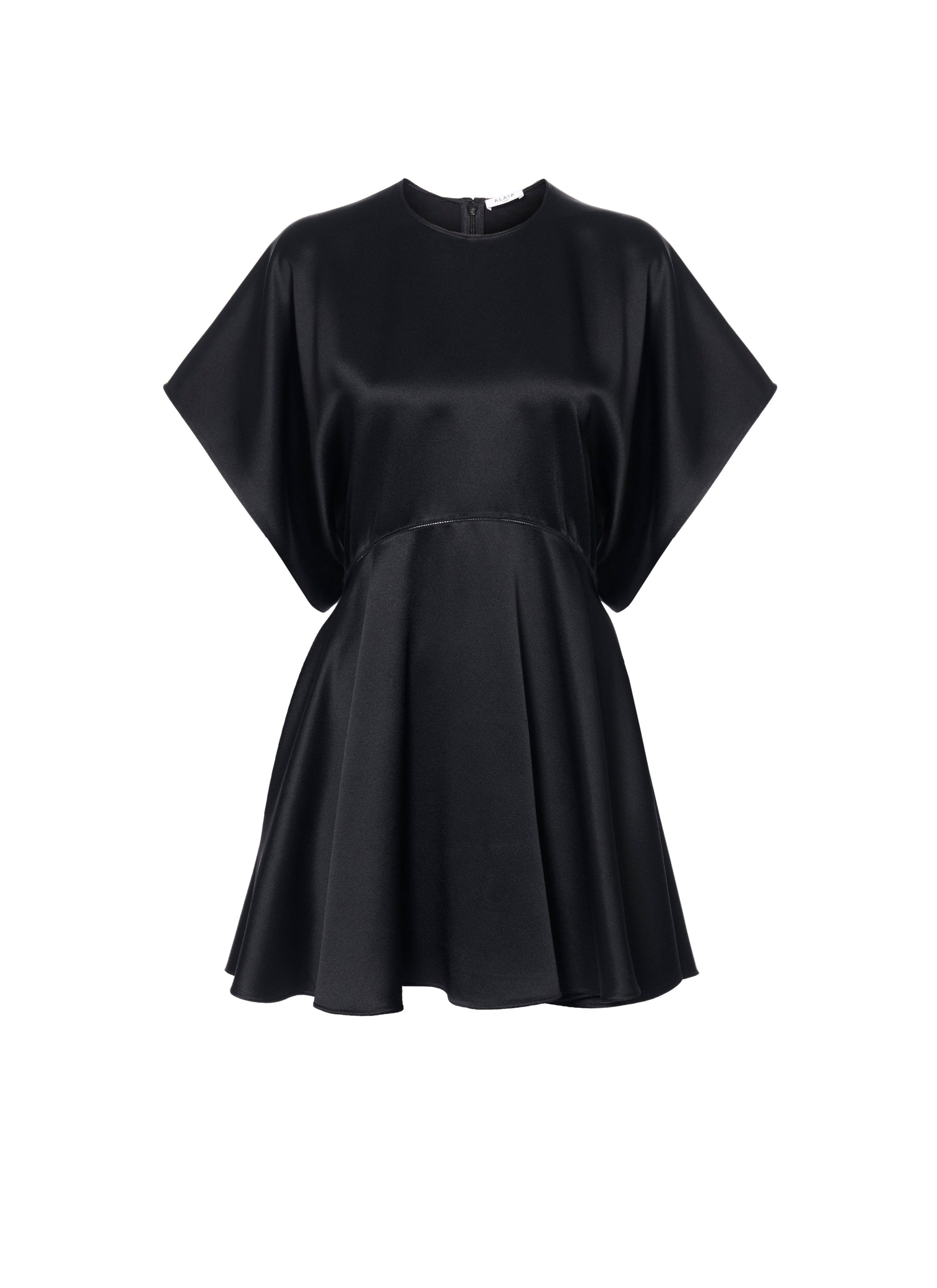 Short sleeved dress - Black Alaïa