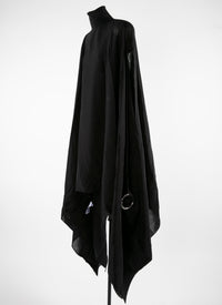 Robe bracelet en soie - Noir Alaia