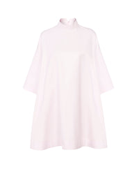 Short-sleeved mini dress - Pink