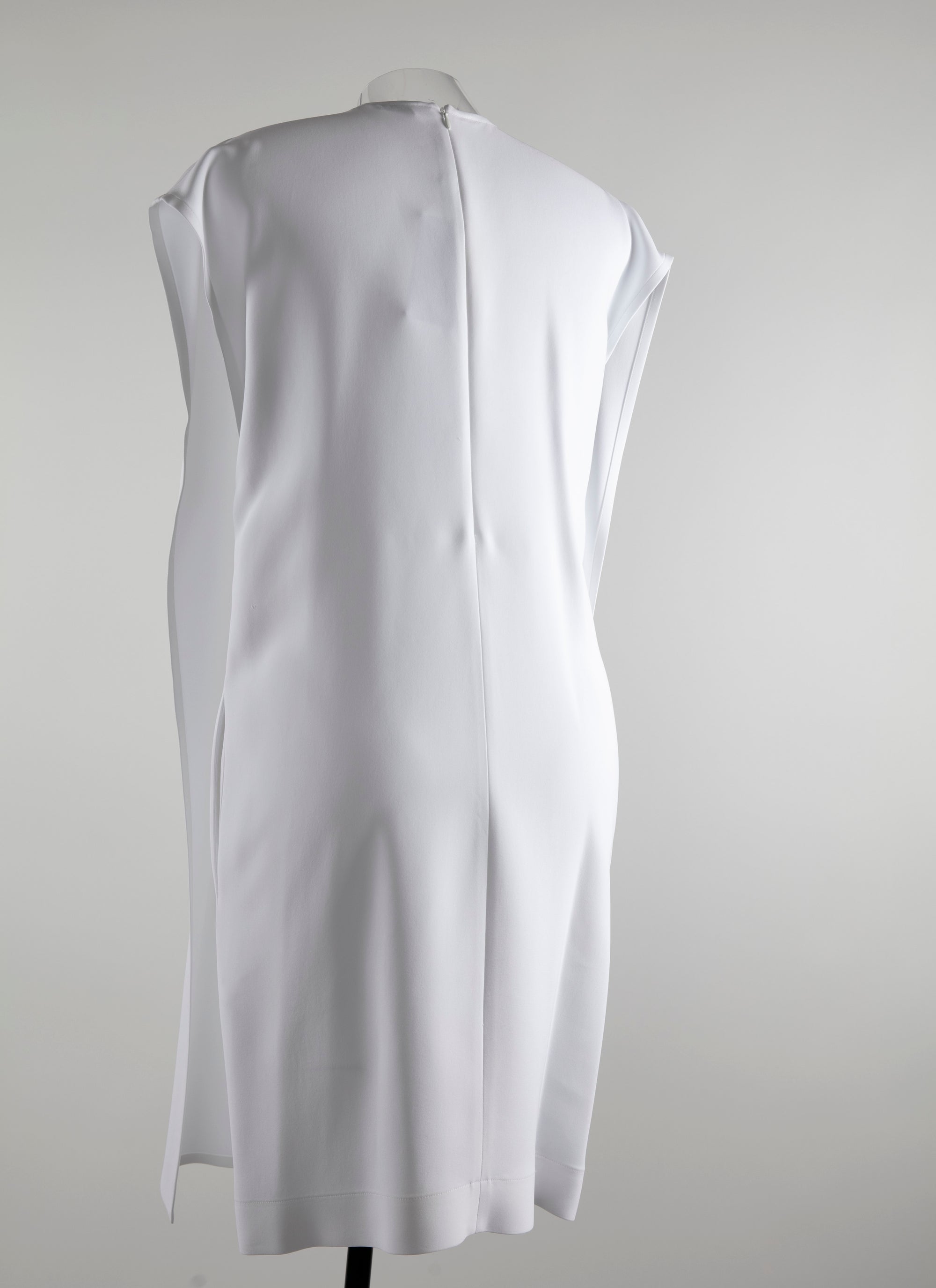 Robe écharpe en soie - Blanc