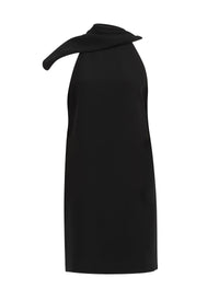 Silk scarf dress - Black Alaïa