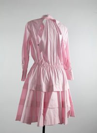 Short shirt dress - Pink