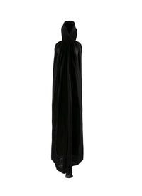 Robe longue dos nu en soie sans manches - Noir Alaia