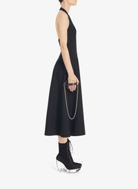 Robe d’été longue en laine - Noir Alaïa