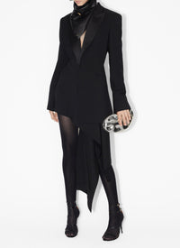 Robe ajustée en laine - Noir Alaïa