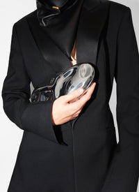Robe ajustée en laine - Noir Alaïa