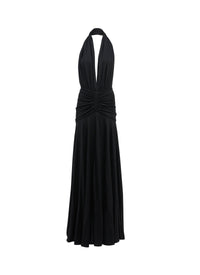 Robe déesse fluide - Noir Alaïa