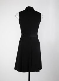 Robe polo zippée - Noir