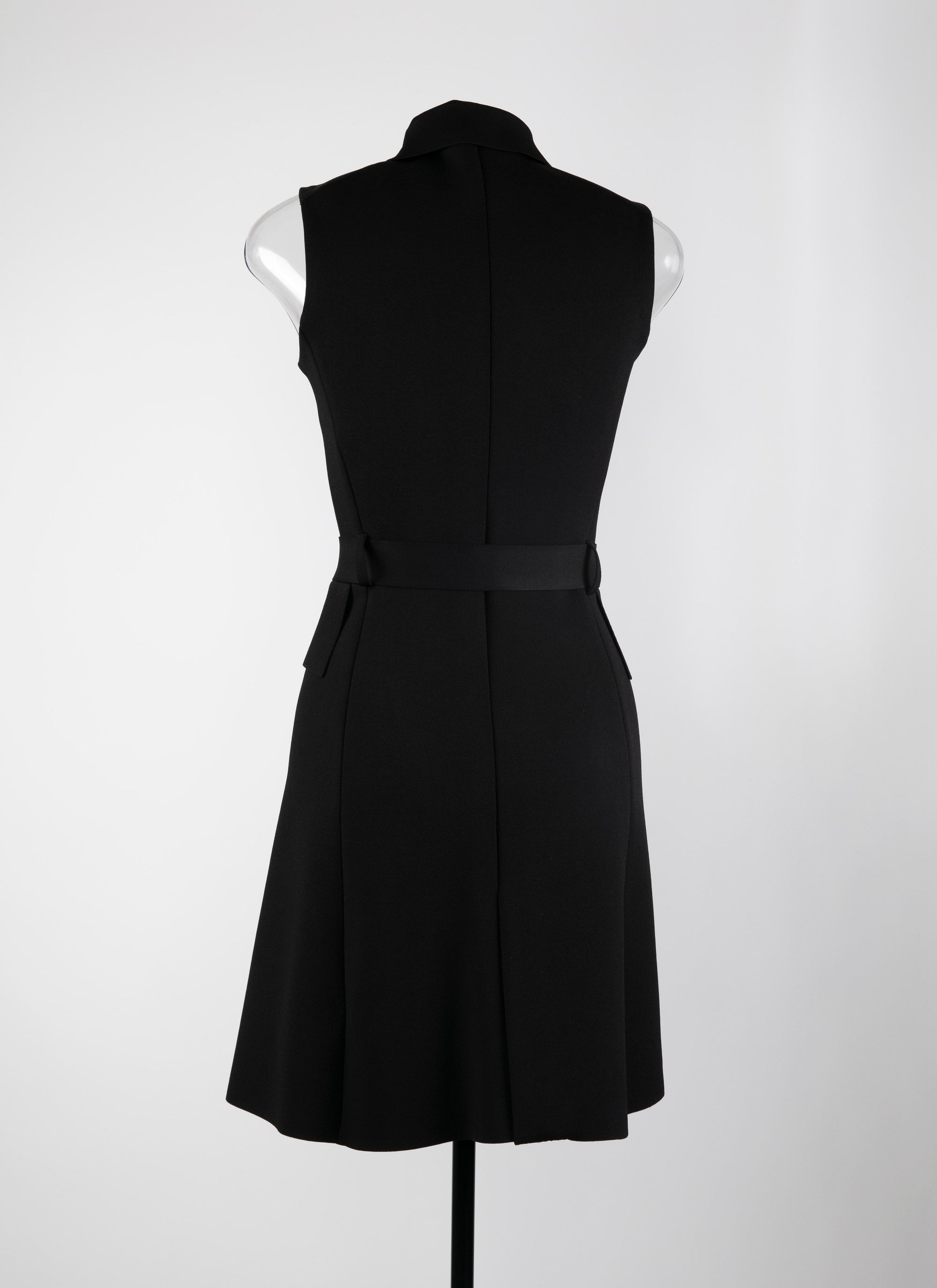 Robe polo zippée - Noir