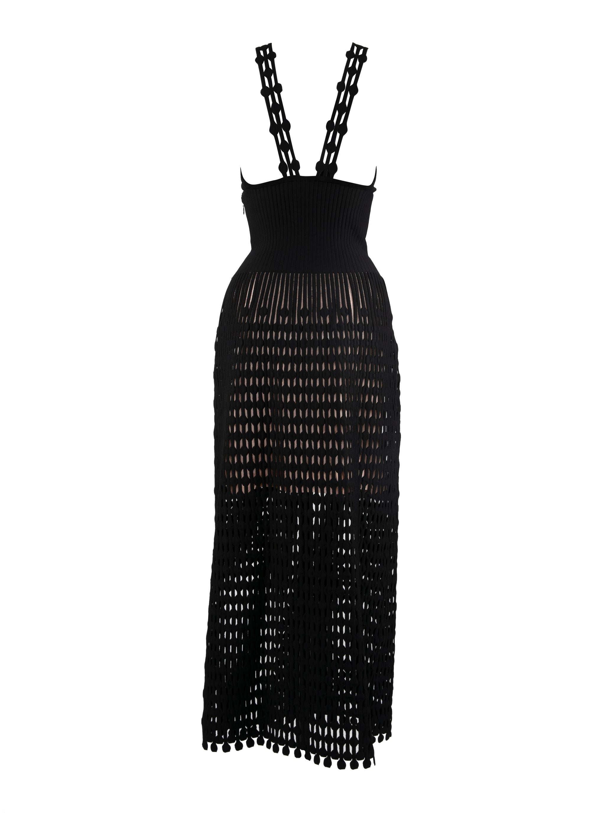 Sleeveless Maxi Dress Kalimba - Black