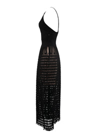 Sleeveless Maxi Dress Kalimba - Black