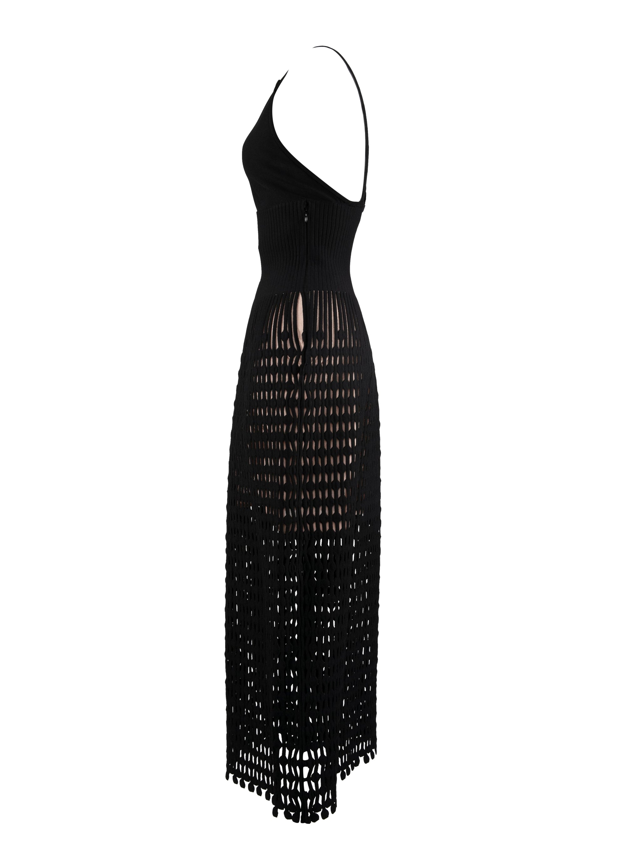 Sleeveless Maxi Dress Kalimba - Black