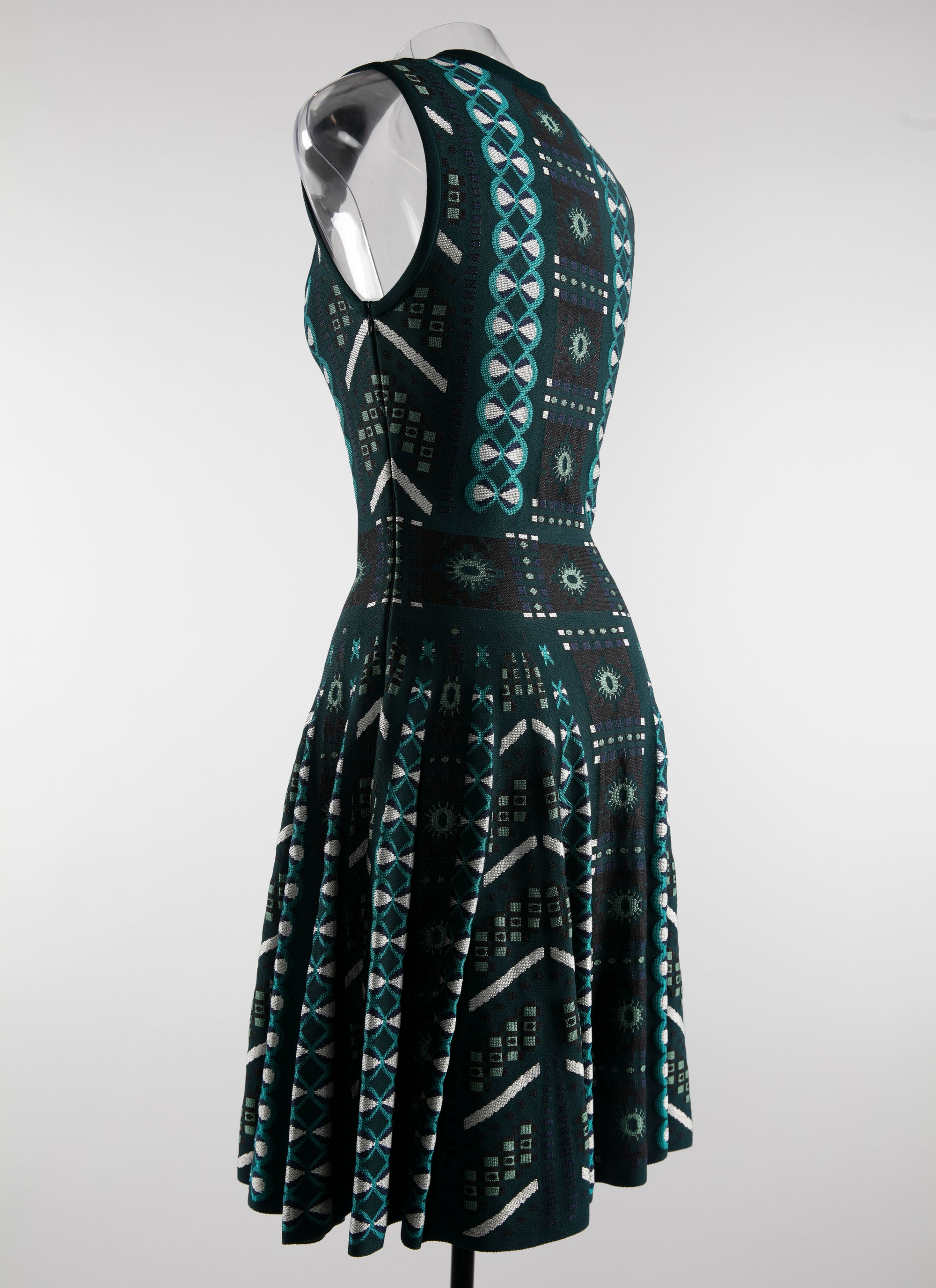 Robe courte sans manches - Petrole & Bleu