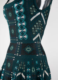 Robe courte sans manches - Petrole & Bleu