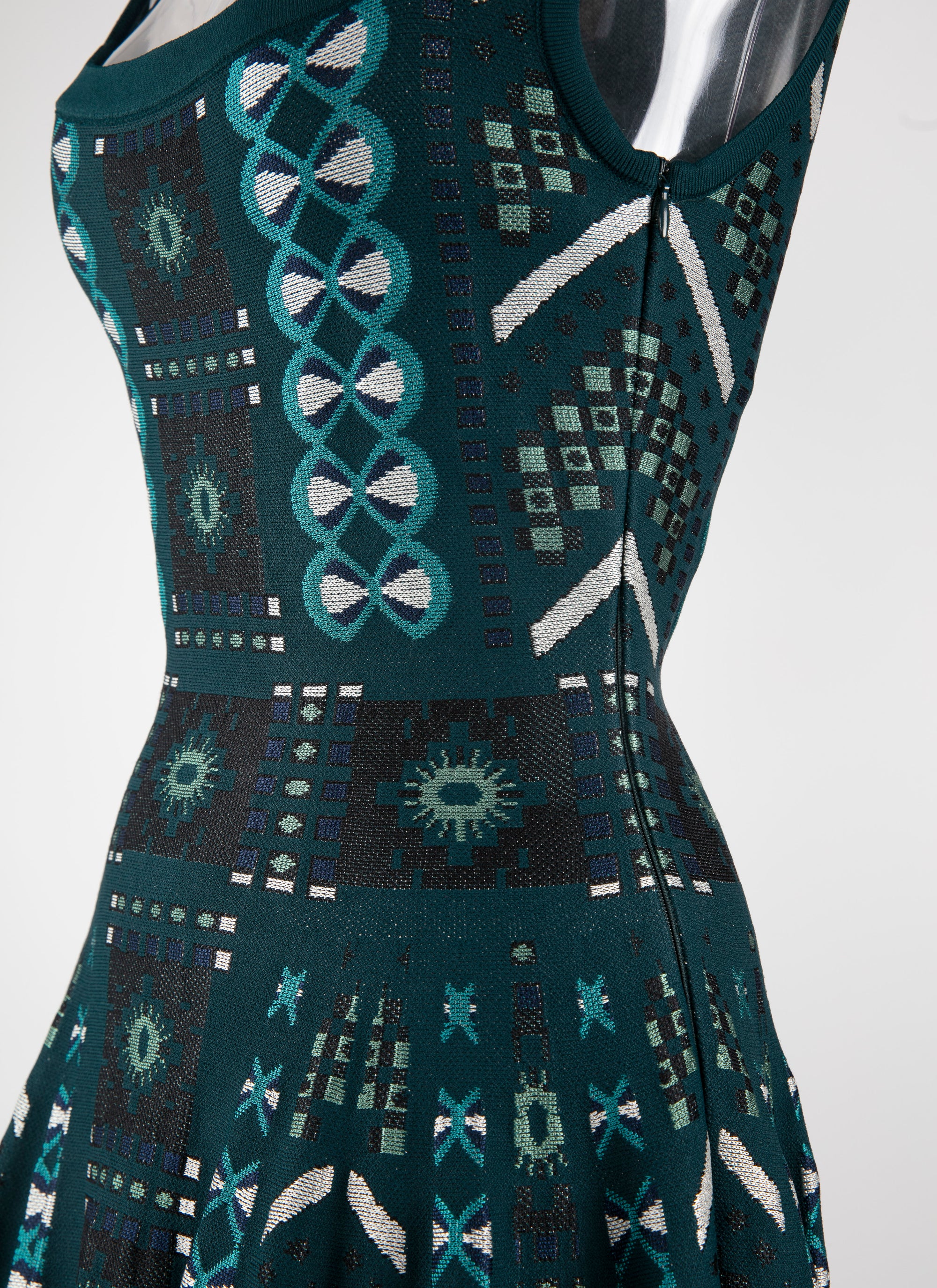 Robe courte sans manches - Petrole & Bleu