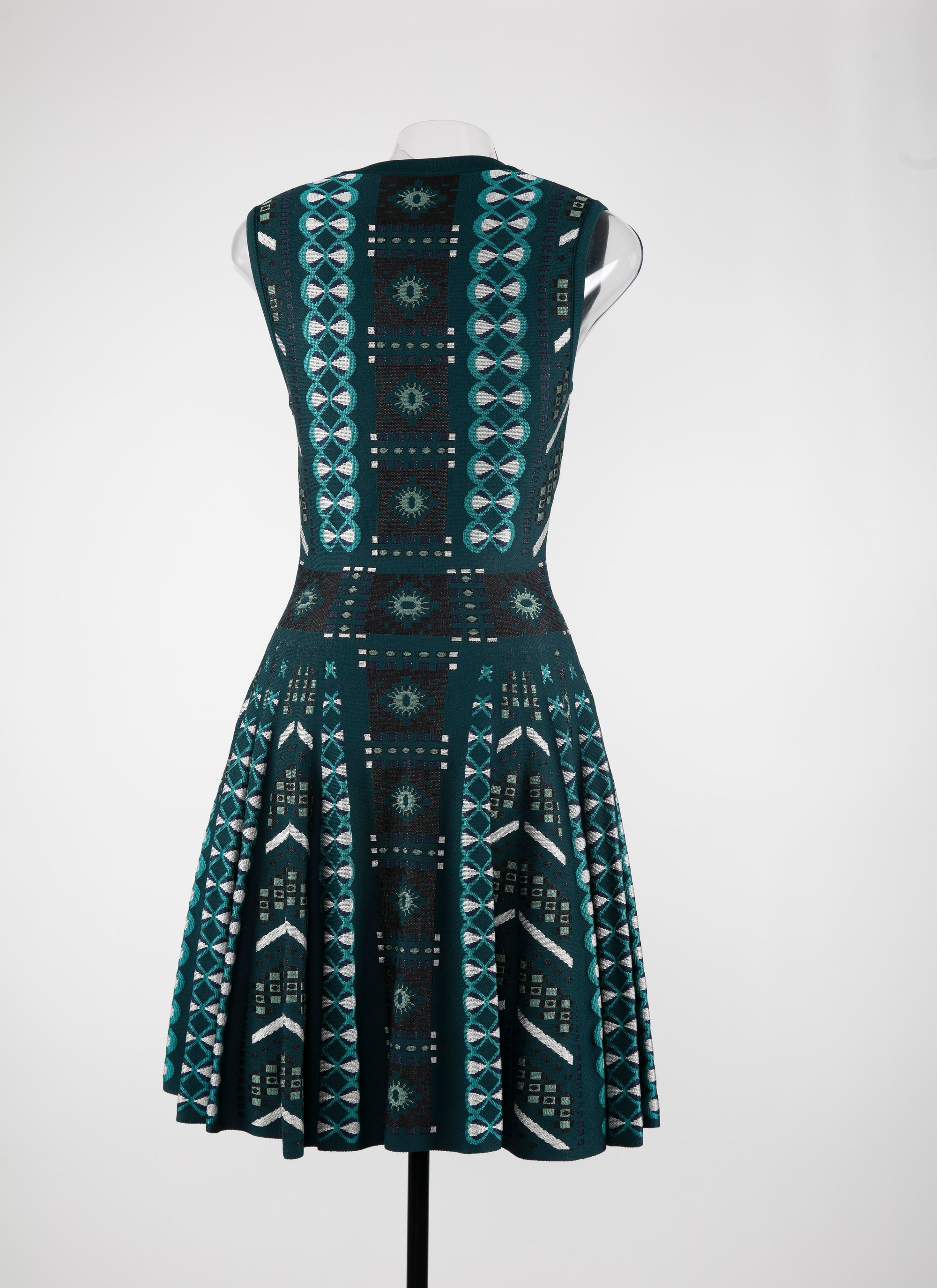 Robe courte sans manches - Petrole & Bleu