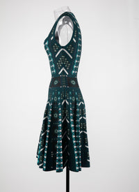 Robe courte sans manches - Petrole & Bleu