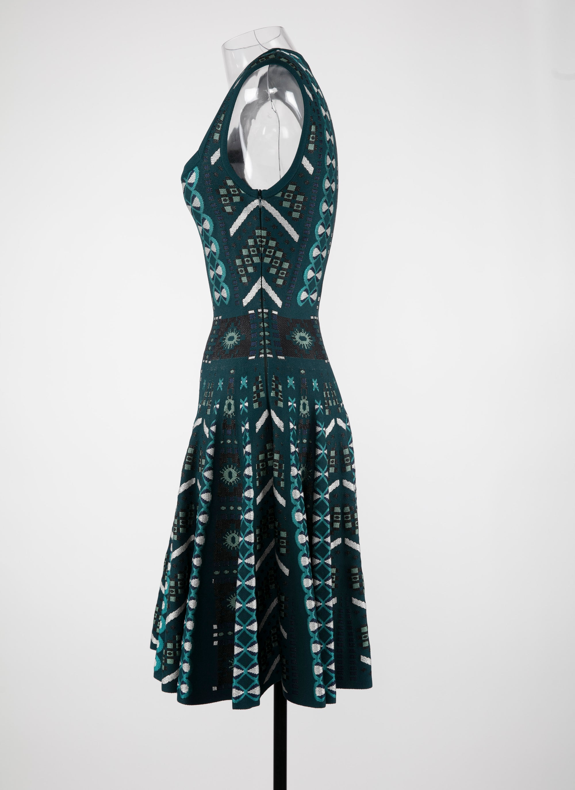 Robe courte sans manches - Petrole & Bleu