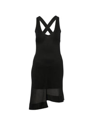 Robe courte sans manches - Noir intense