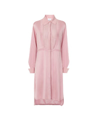 Robe jabot - Rose