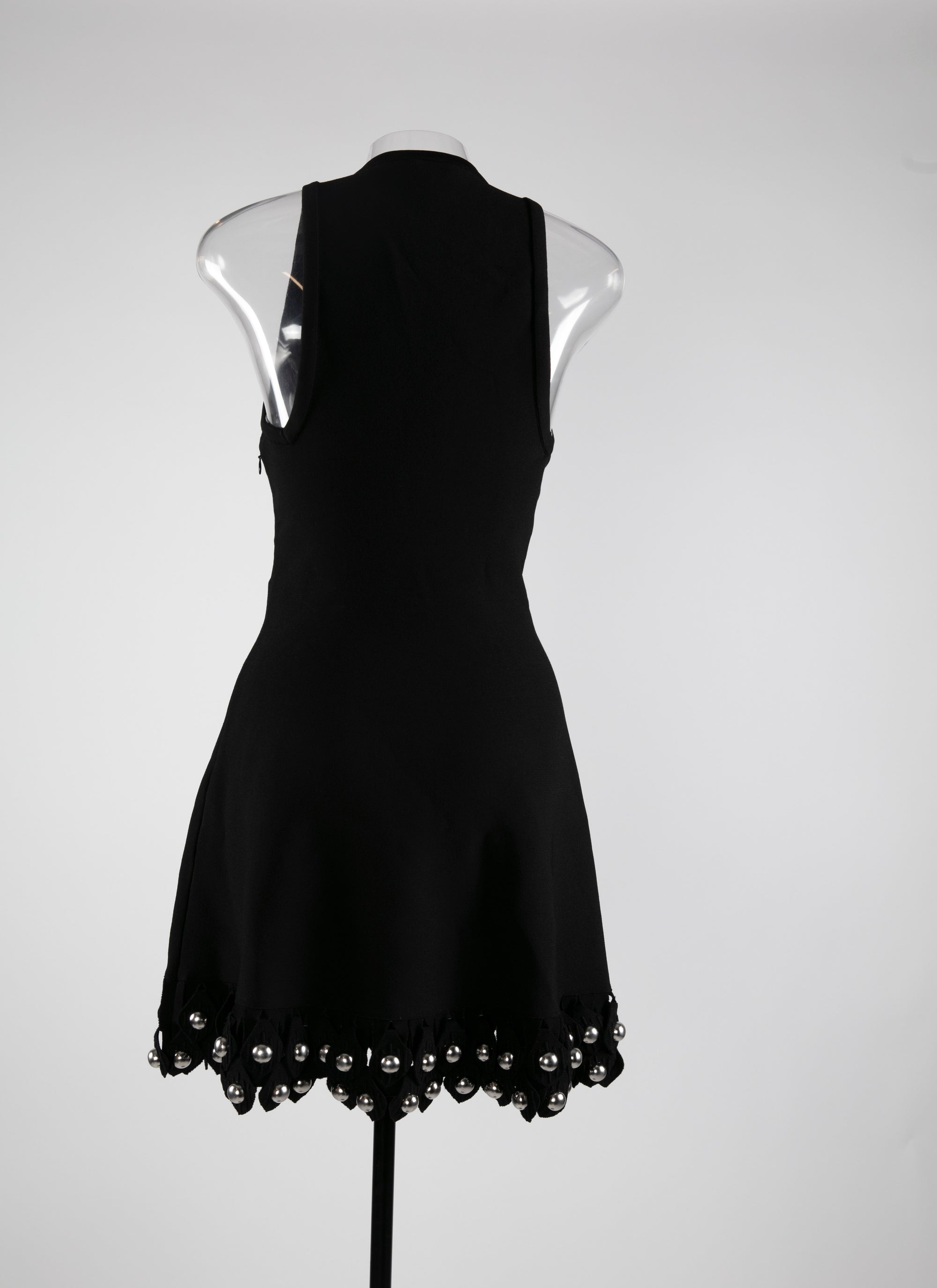 Robe échancrée - Noir Alaia