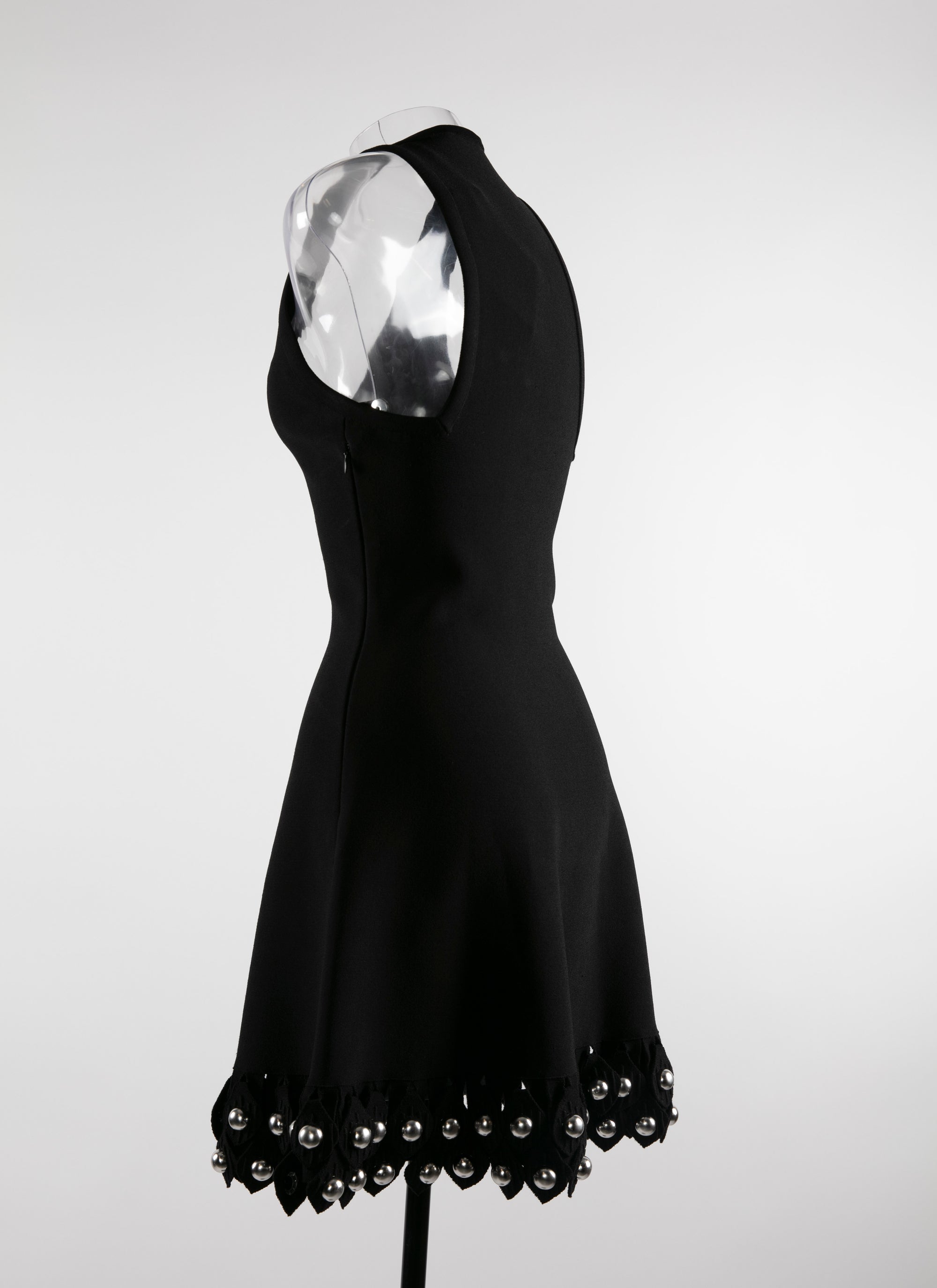 Robe échancrée - Noir Alaia