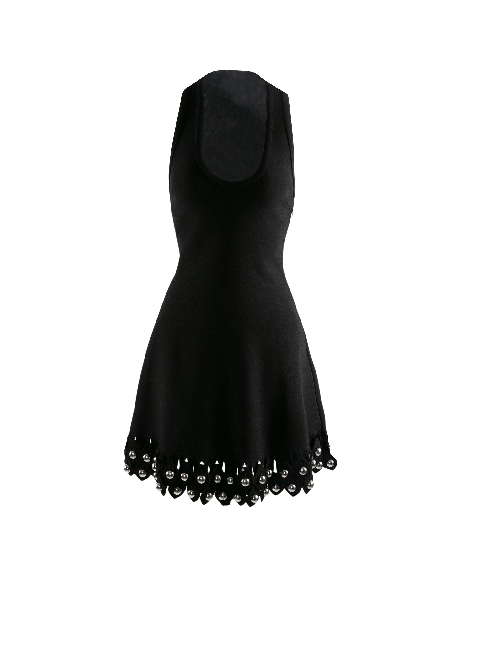 Robe échancrée - Noir Alaia