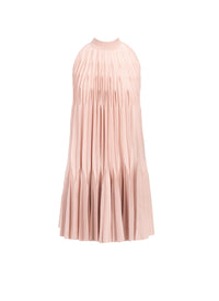 Robe trapèze en soie - Rose Chair