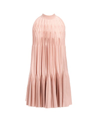 Robe trapèze en soie - Rose Chair