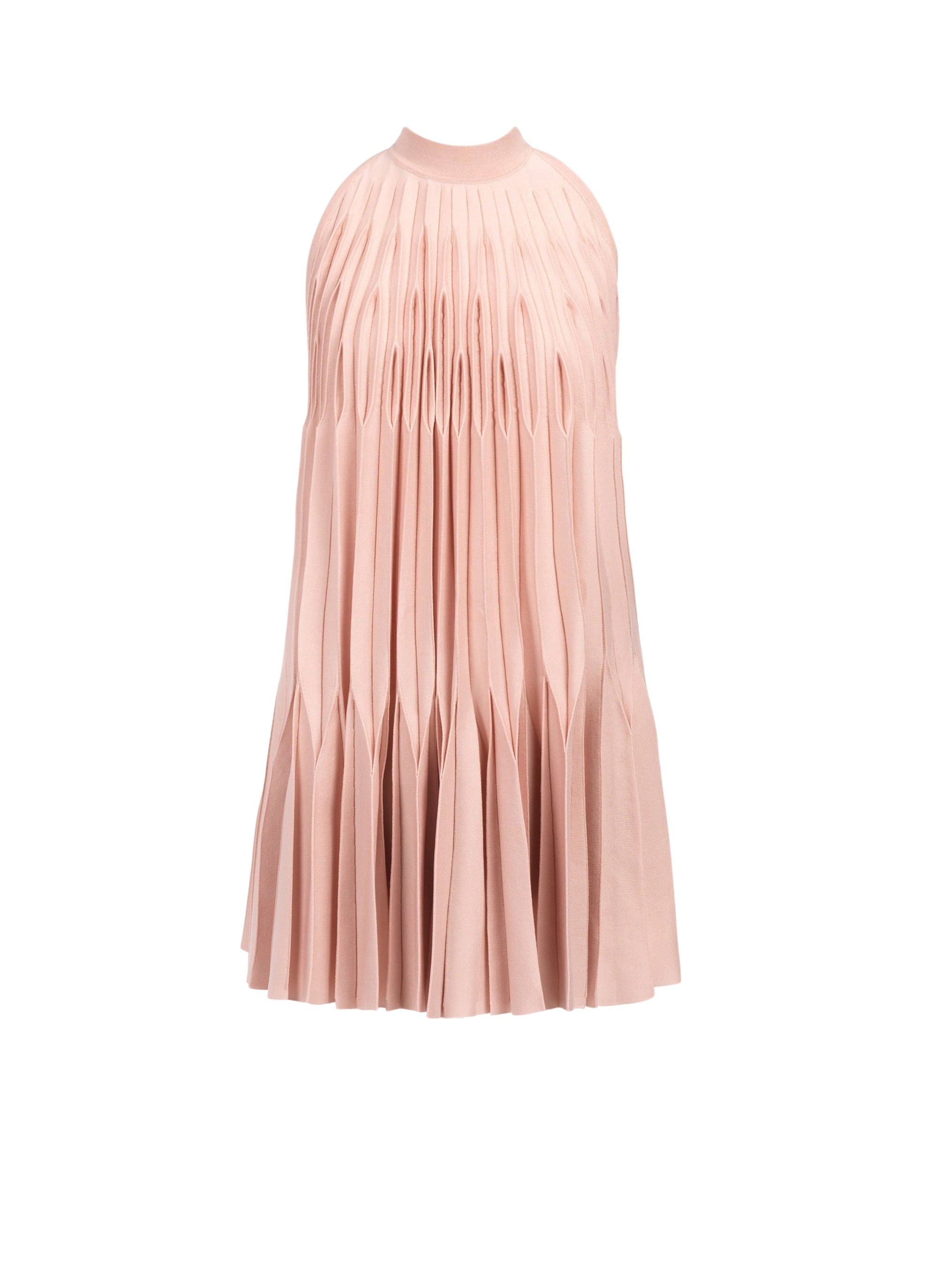 Robe trapèze en soie - Rose Chair