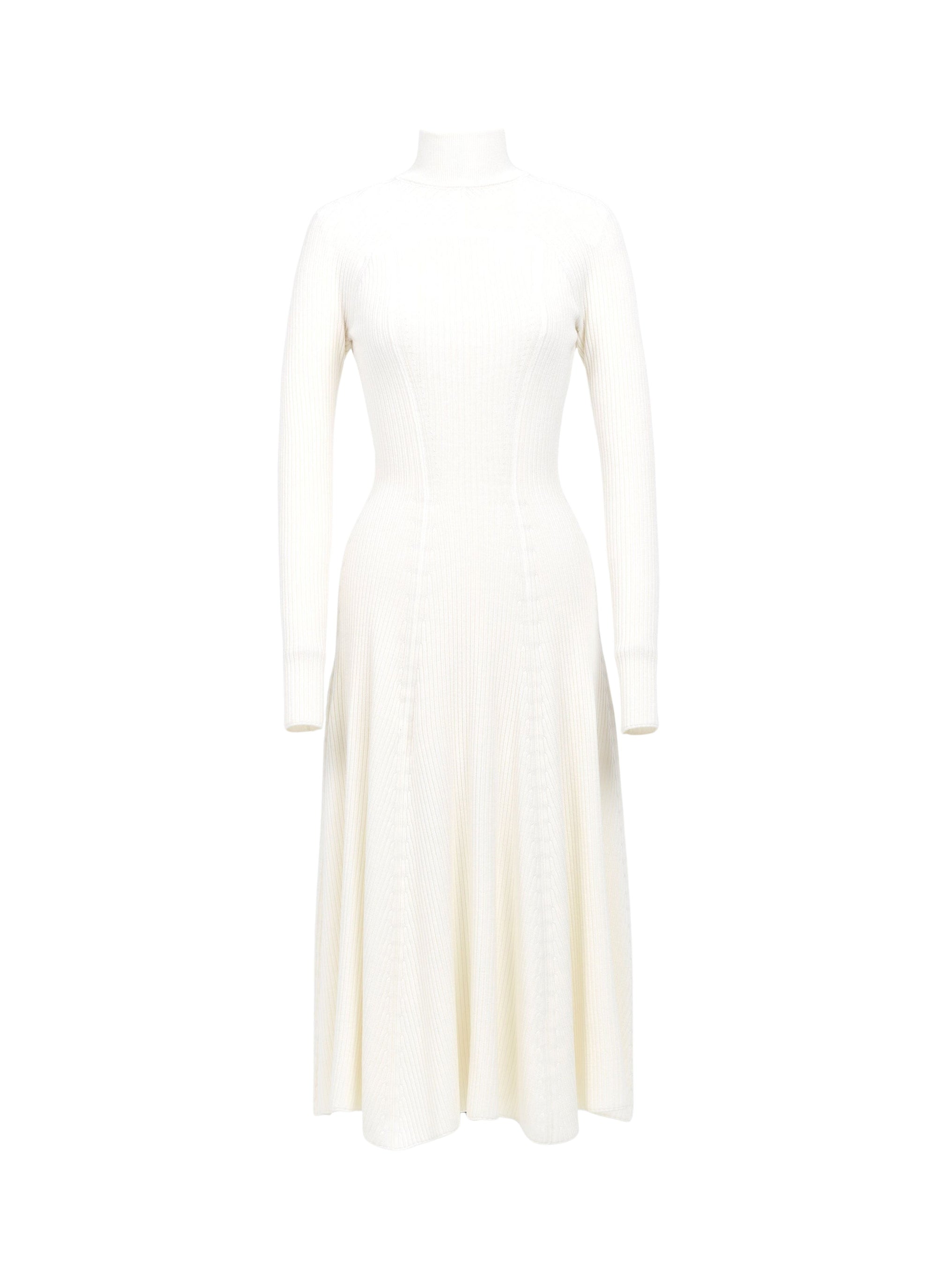 Robe longue dos nu - Blanc