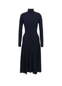 Robe longue dos nu - Marine