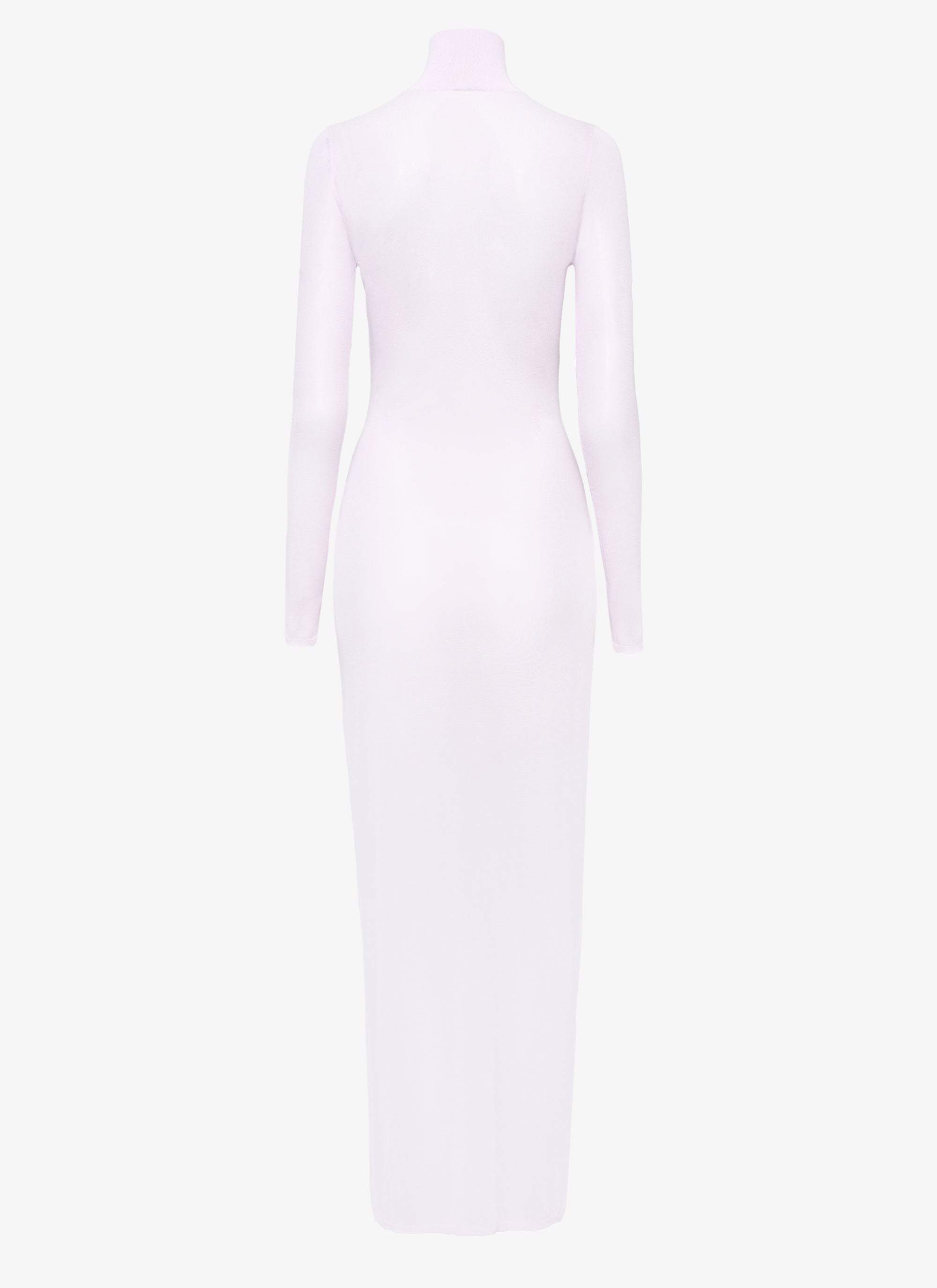 Sheer wrap dress - Lilac