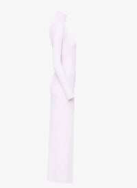 Sheer wrap dress - Lilac