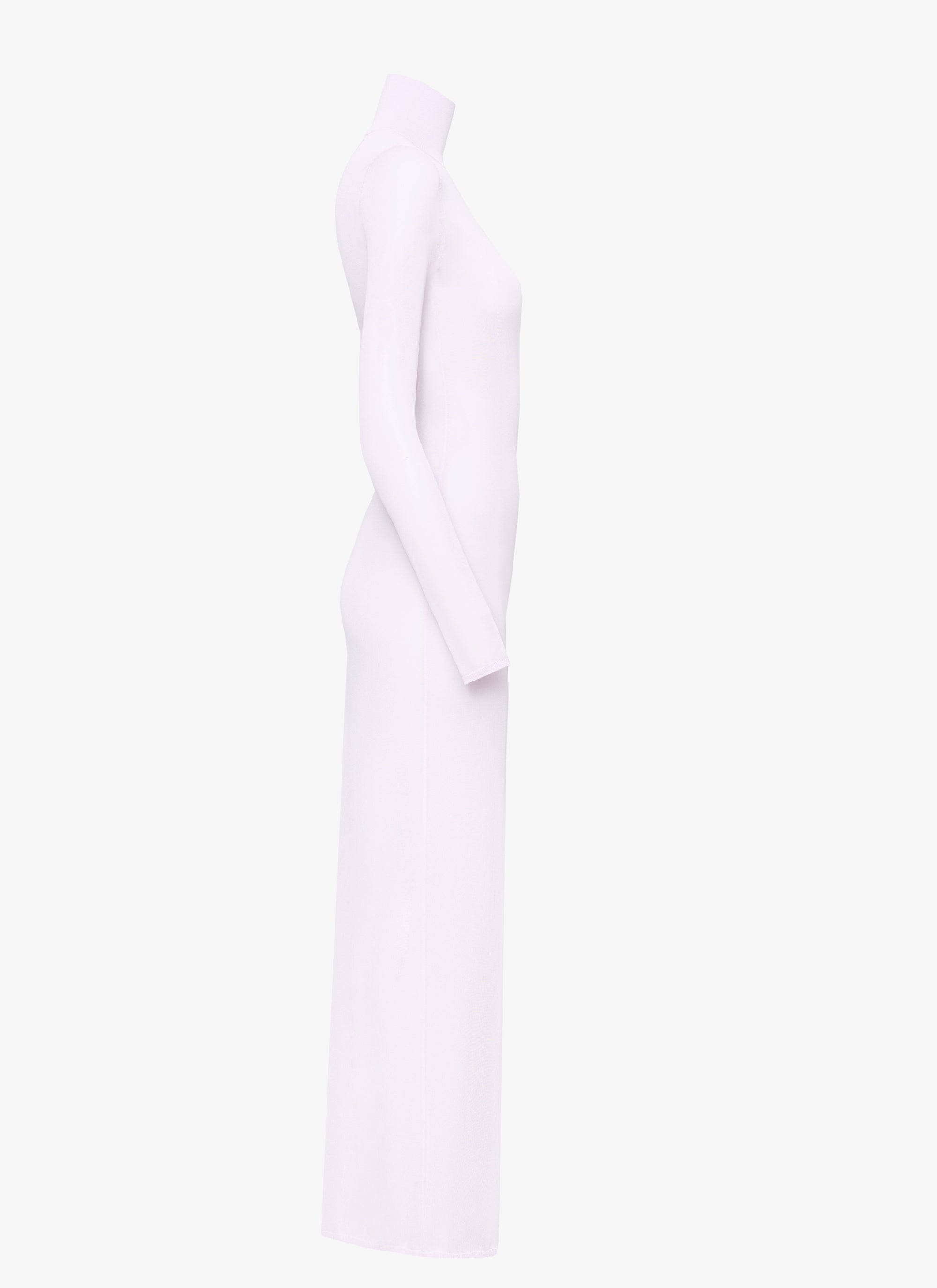 Sheer wrap dress - Lilac