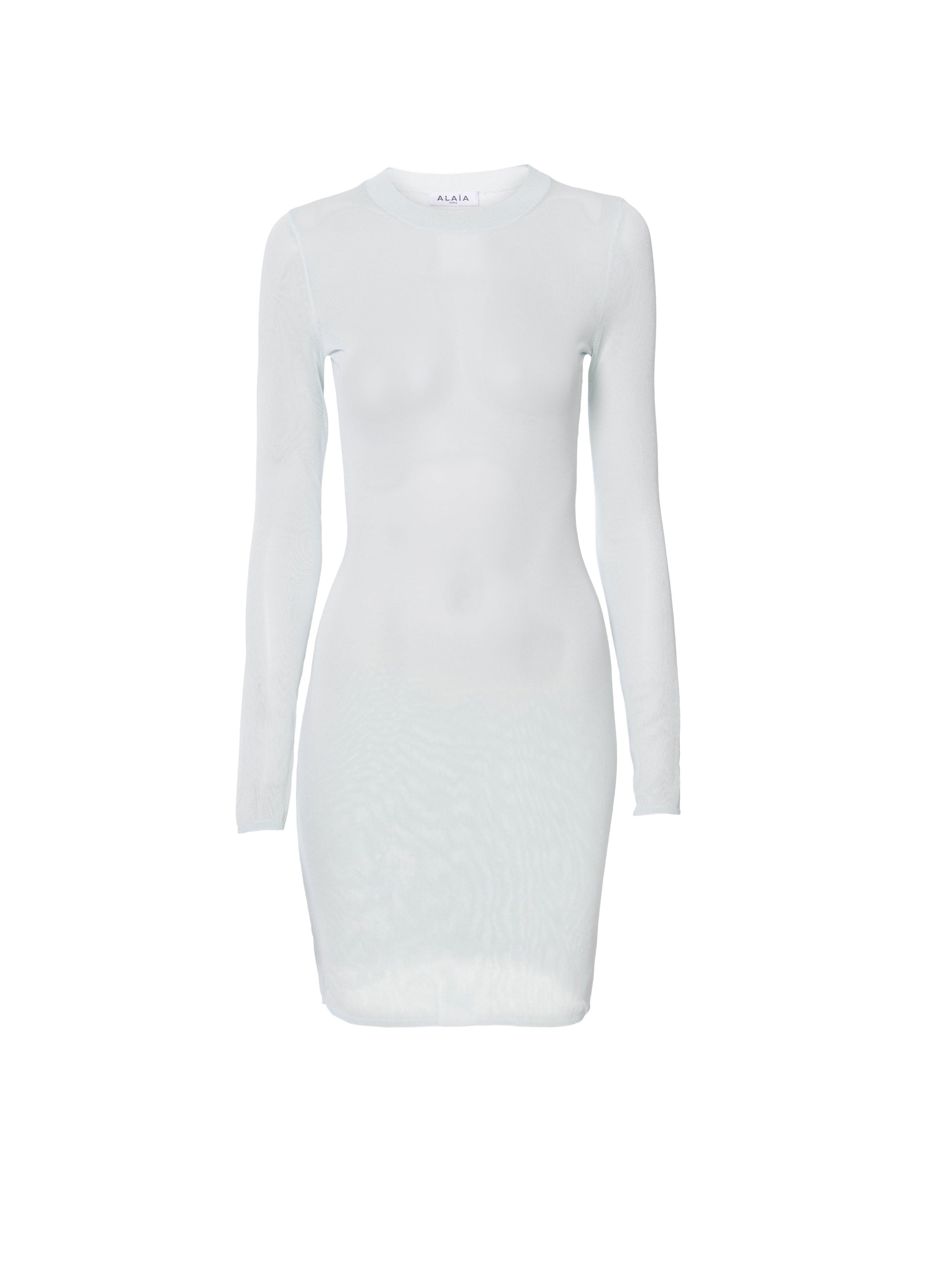 Robe courte sans manches - Vert d'Eau
