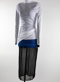 Kit 3 robes - Blanc & Multicolor