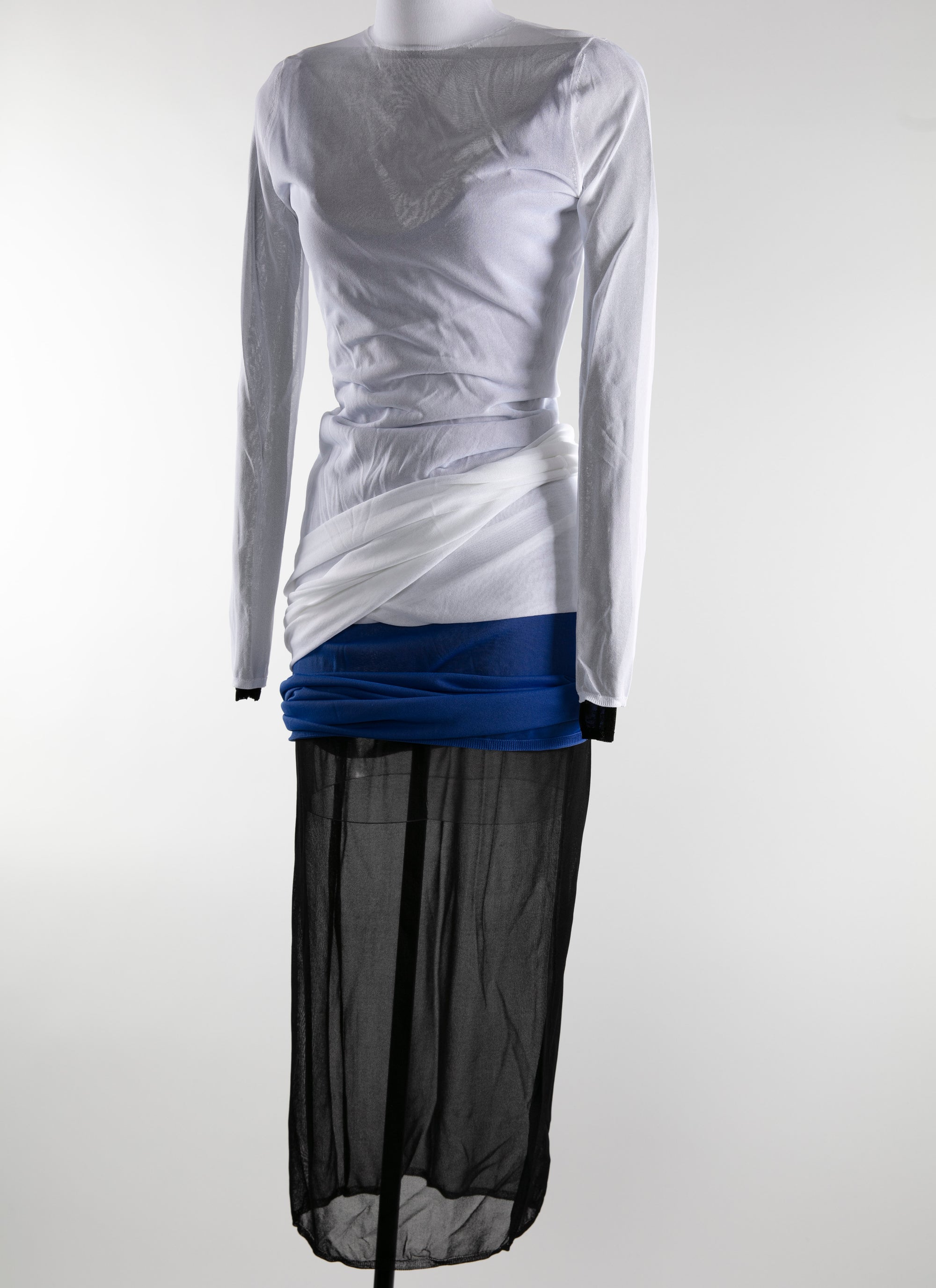 Kit 3 robes - Blanc & Multicolor