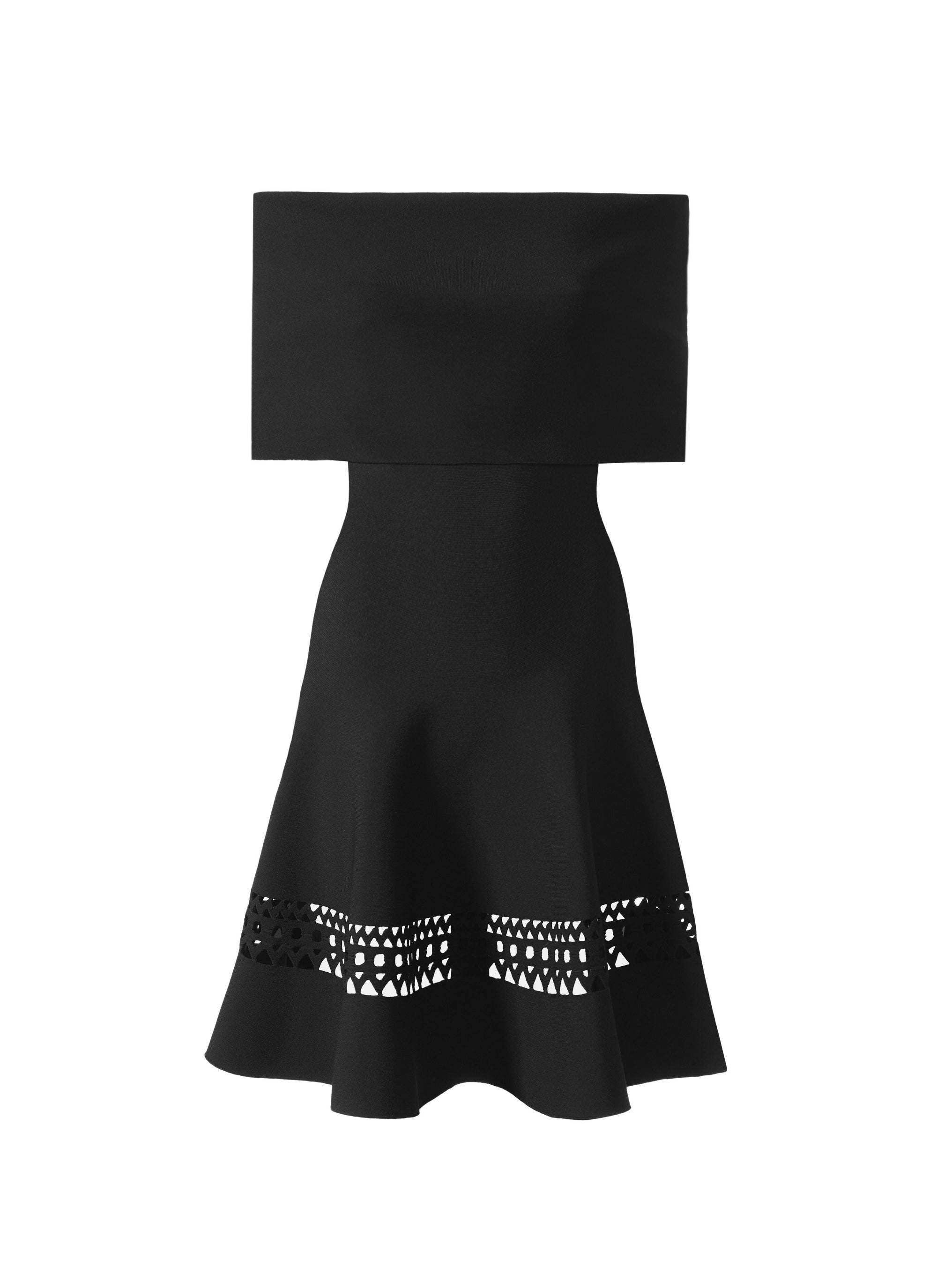 Robe patineuse Vienne - Noir Alaïa